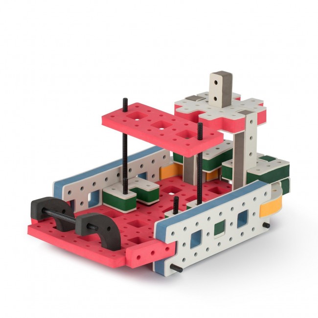 Piankowe klocki konstrukcyjne Bakoba - Creator box 74el.