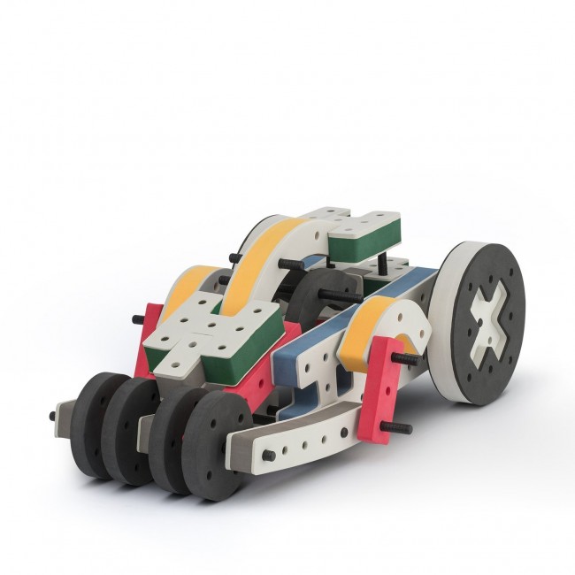 Piankowe klocki konstrukcyjne Bakoba - Creator box 74el.