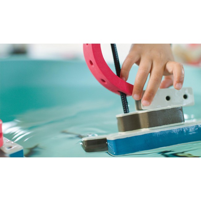 Piankowe klocki konstrukcyjne Bakoba - Inventor box 65el.