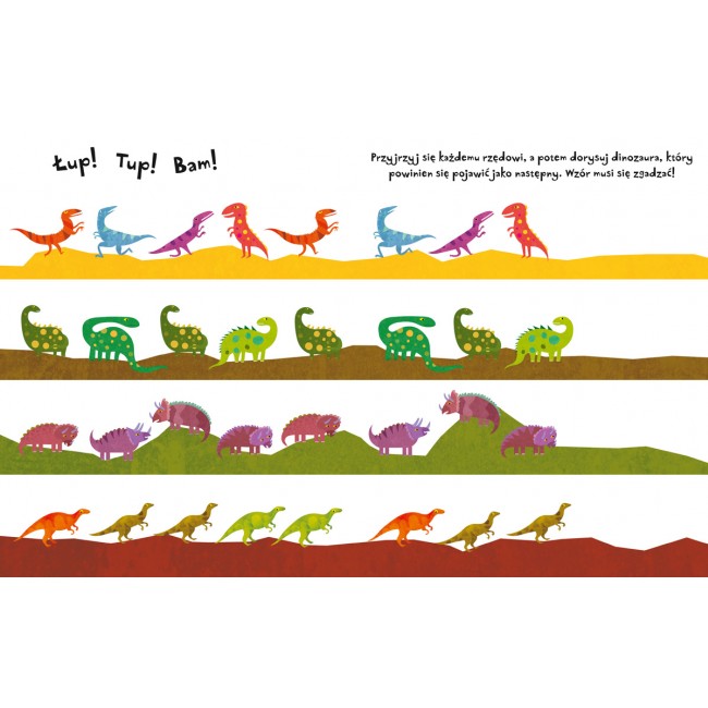 Książka "Absolutnie fantastyczne dinozabawy" wydawnictwo Nasza Księgarnia