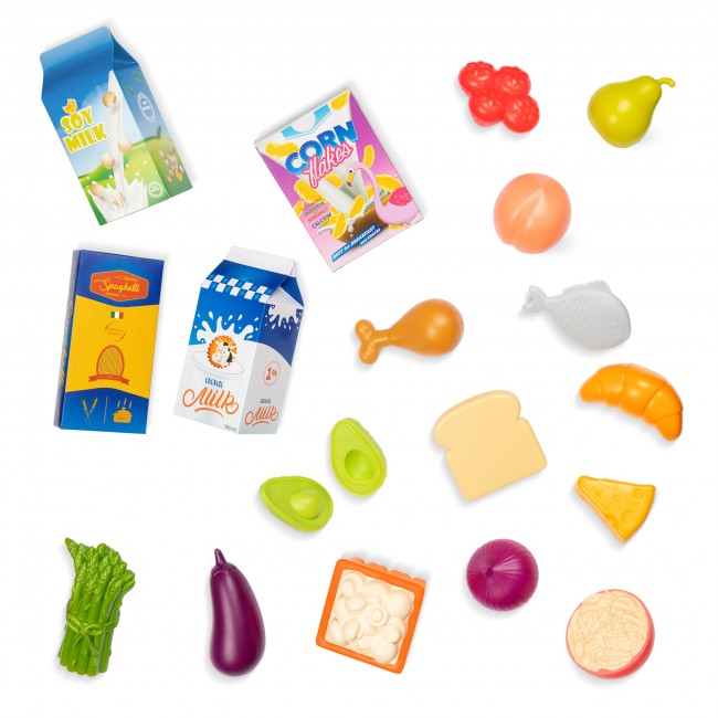 Koszyk na zakupy z artykułami “spożywczymi” B. Toys - Freshly Picked