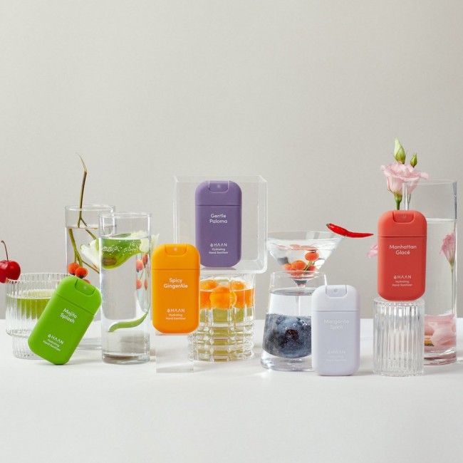 Dezynfekujący spray do rąk Haan Pocket - Margarita Spirit