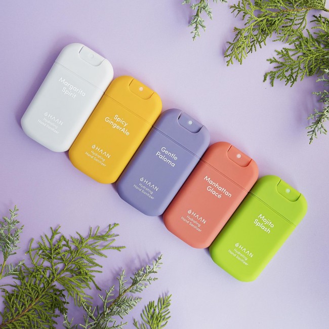 Dezynfekujący spray do rąk Haan Pocket - Margarita Spirit