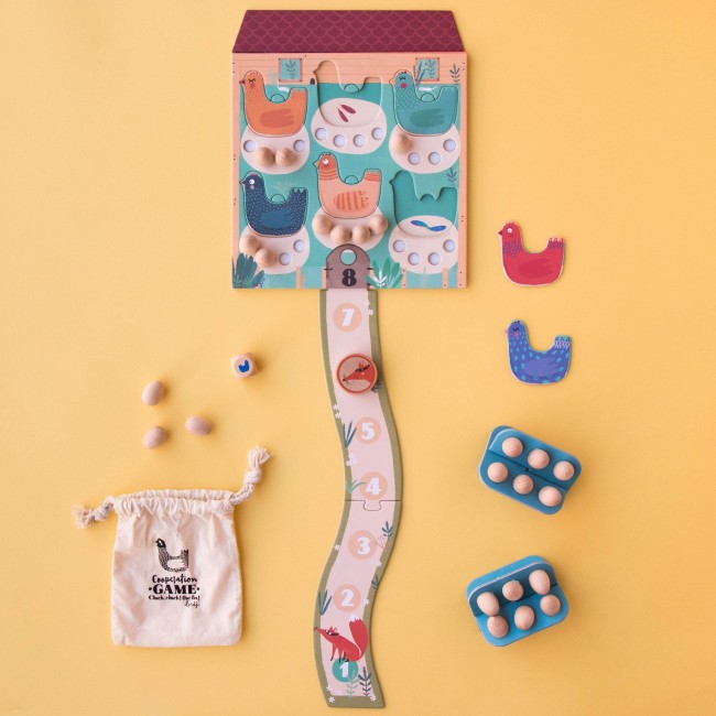 Gra rodzinna Cluck, cluck! Fox! Londji - Puk Puk, tu lisek!