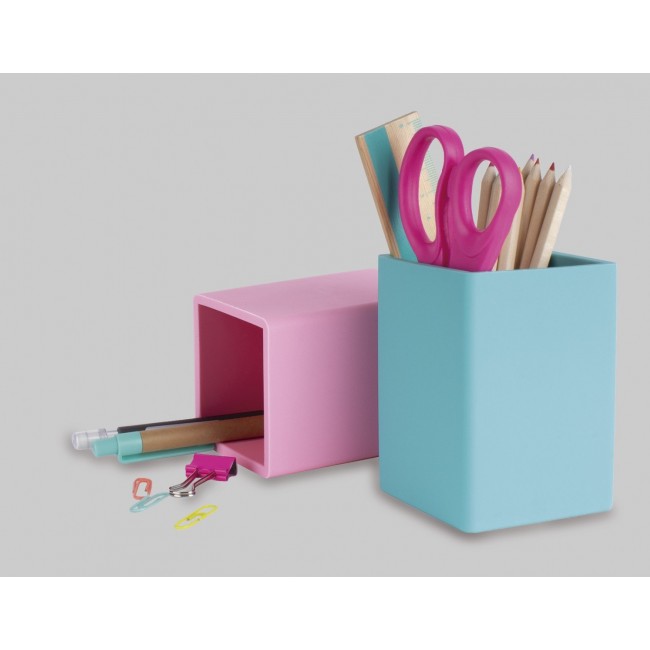 Silikonowy przybornik na biurko Nordik Collection Apli Kids - Fioletowy