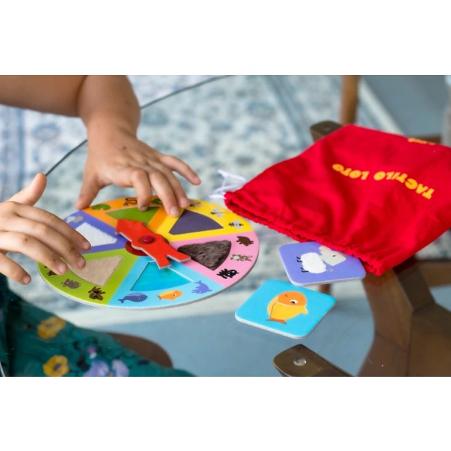 Gra edukacyjna Djeco - Dotykowe Lotto ruletka