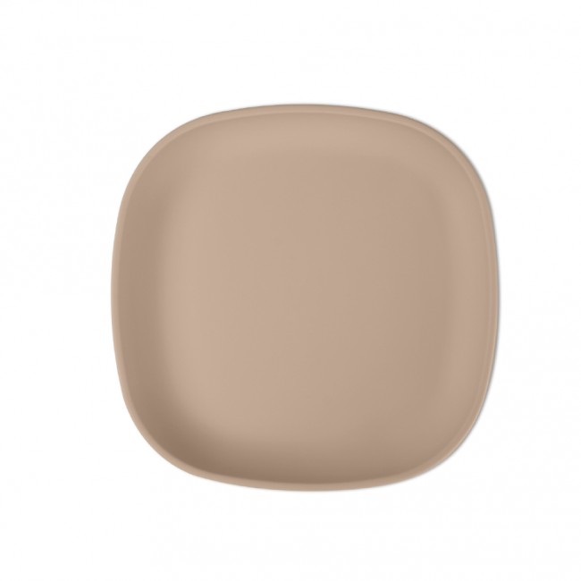 Talerzyki silikonowe That's Mine 2 sztuki - Brown/Feather grey