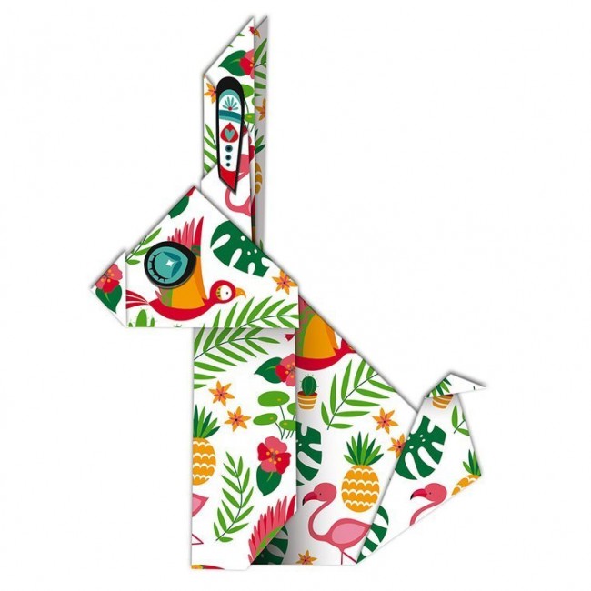 Zestaw kreatywny do tworzenia origami Janod - Zwierzątka 8+