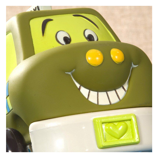 Cztery miękkie autka z napędem B. Toys - Wheeeels