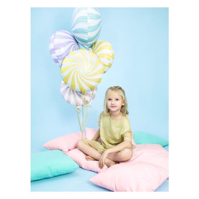 Balon foliowy Party Deco - Cukierek jasny liliowy 35cm