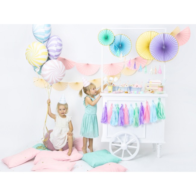 Balon foliowy Party Deco - Cukierek jasny liliowy 35cm