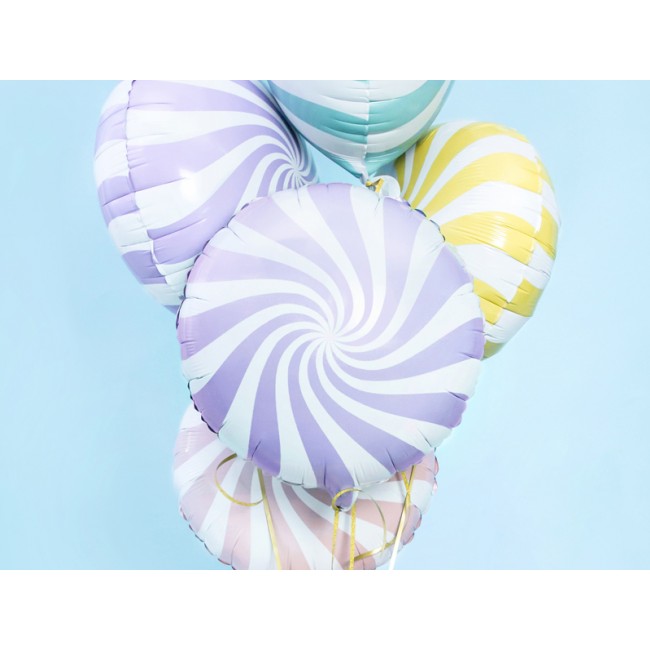 Balon foliowy Party Deco - Cukierek jasny niebieski 35cm