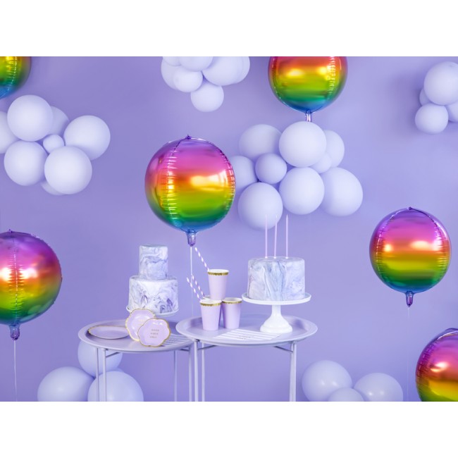 Świeczki urodzinowe Party Deco gładkie 14cm - jasny liliowy