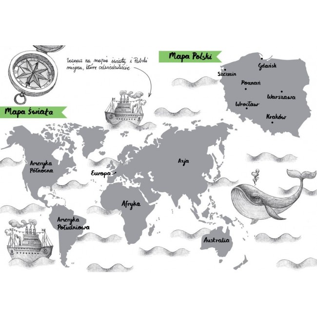 Książka "Podróżnik. Zeszyt wspomnień" wydawnictwo Zuzu Toys