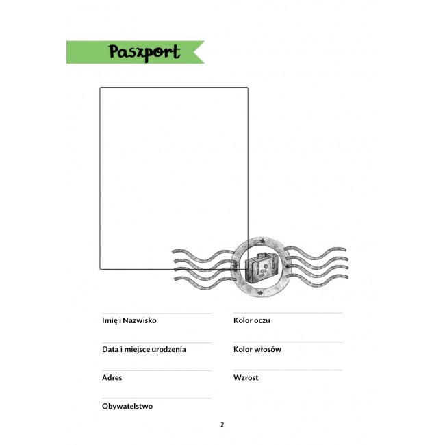 Książka "Podróżnik. Zeszyt wspomnień" wydawnictwo Zuzu Toys