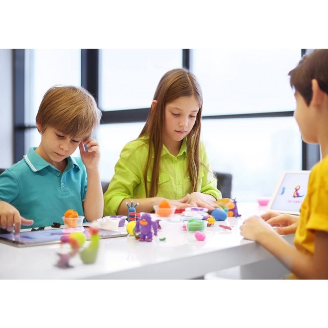 Masa plastyczna Hey Clay - zestaw Potwory