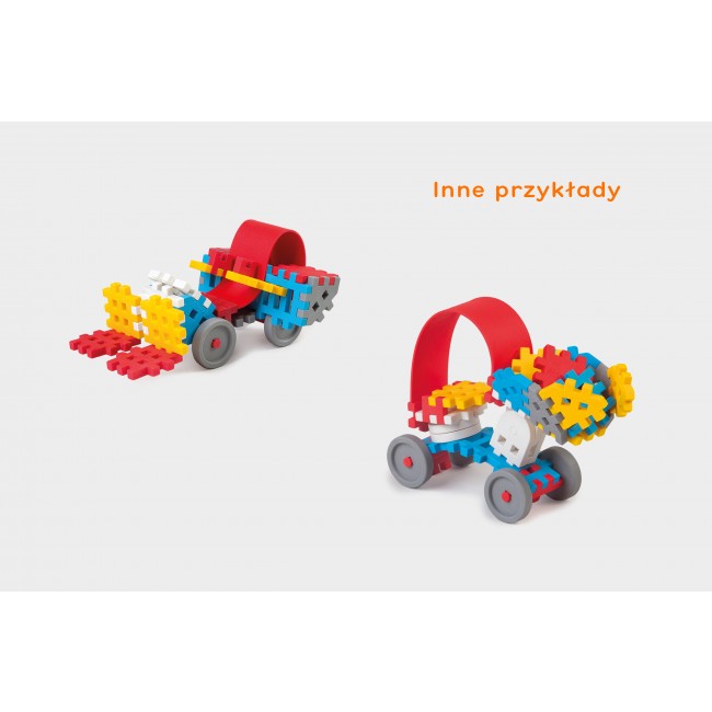 Klocki Mini Waffle Marioinex - 35 elementów Konstruktor Chłopiec