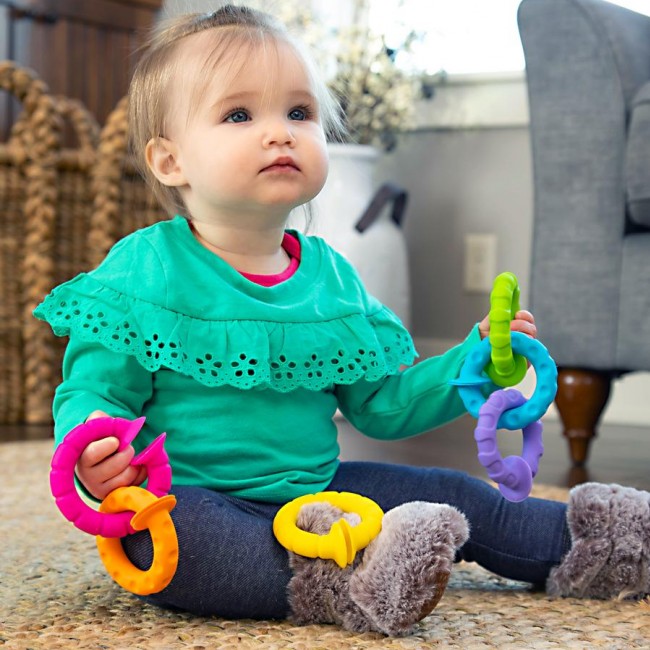 BoboPrzyssawki Kółeczka Fat Brain Toys PipSquigz Ringlets