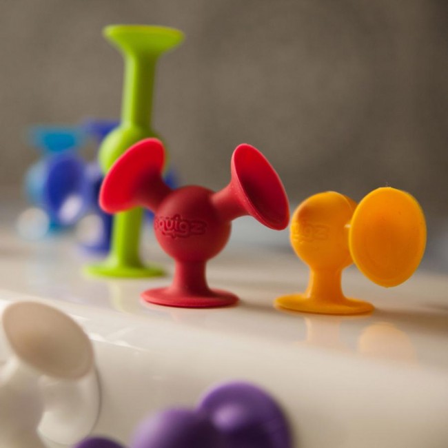 Klocki Przyssawki Squigz Delux 44 elementy Fat Brain Toys