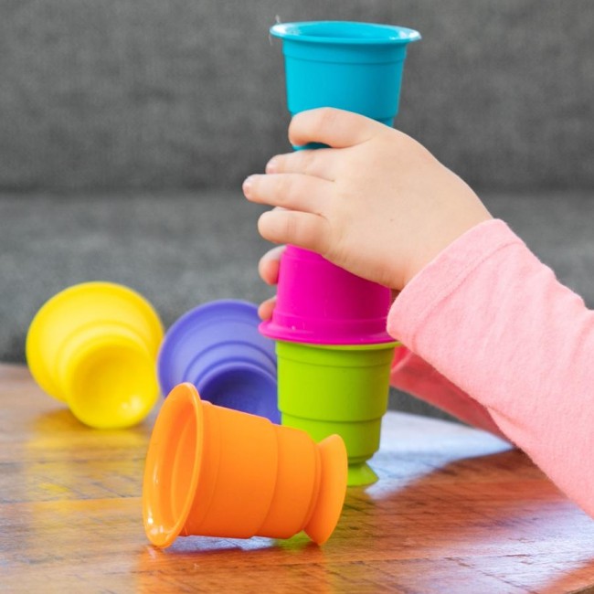 Kubki Przyssawki Fat Brain Toys - Suction Kupz