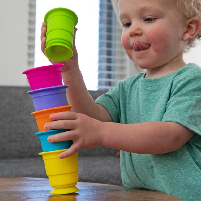 Kubki Przyssawki Fat Brain Toys - Suction Kupz