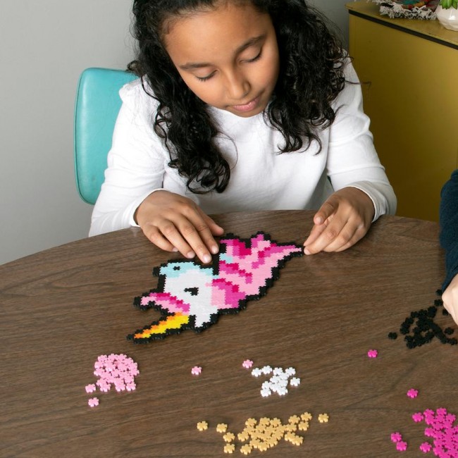 Puzzelki Pixelki Jixelz 700 elem. Fat Brain Toys - Bajkowi Przyjaciele