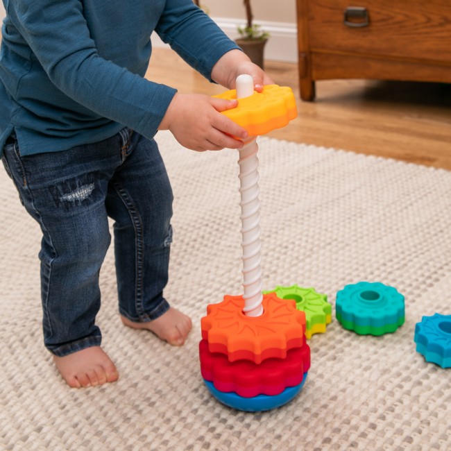 Zakręcona wieża Fat Brain Toys - SpinAgain
