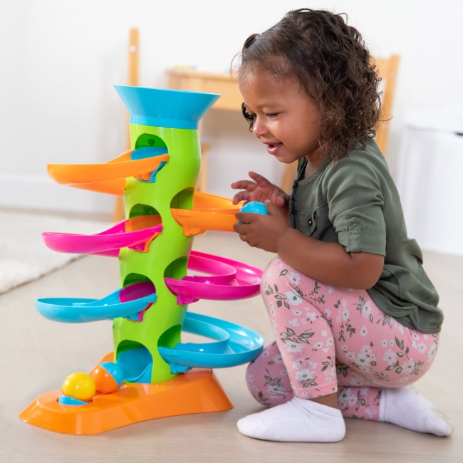 Zakręcona Zjeżdżalnia dla Kulek Fat Brain Toys