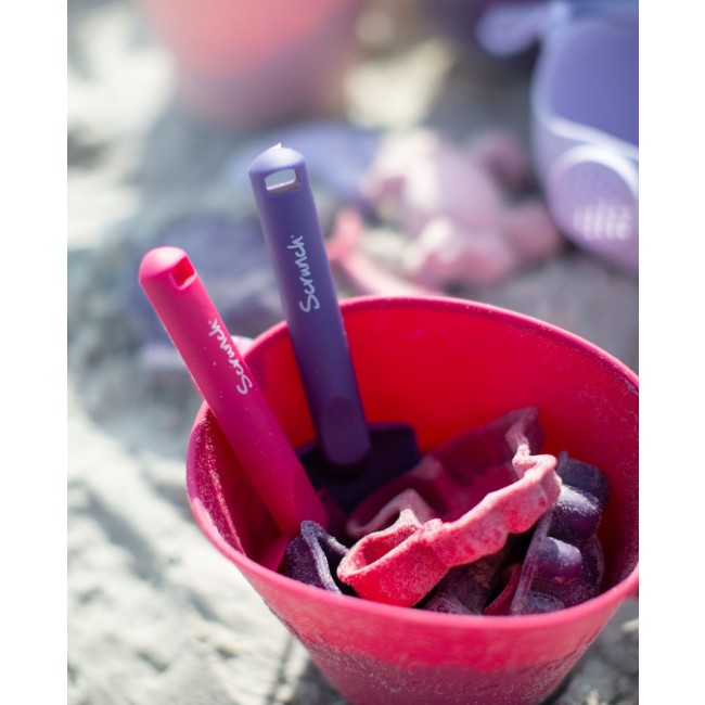 Zestaw zabawek do piasku Scrunch - Ciemny Zielony