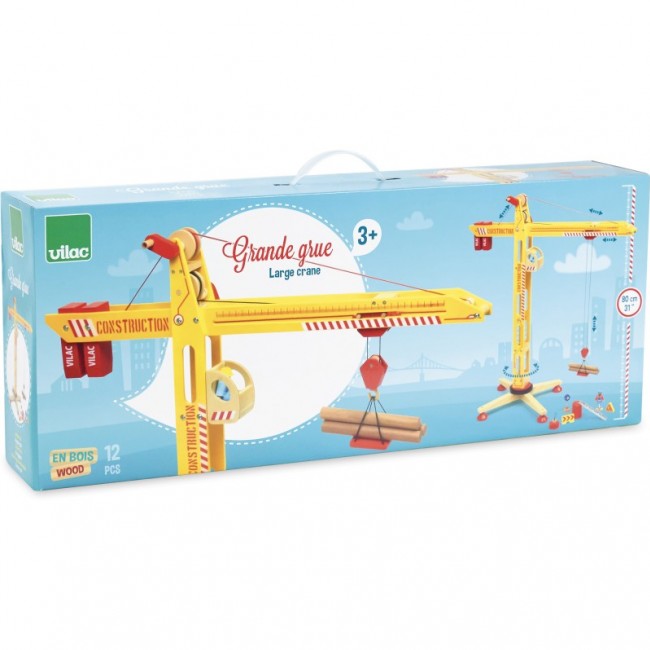 Dźwig drewniany XL Vilacity - Vilac