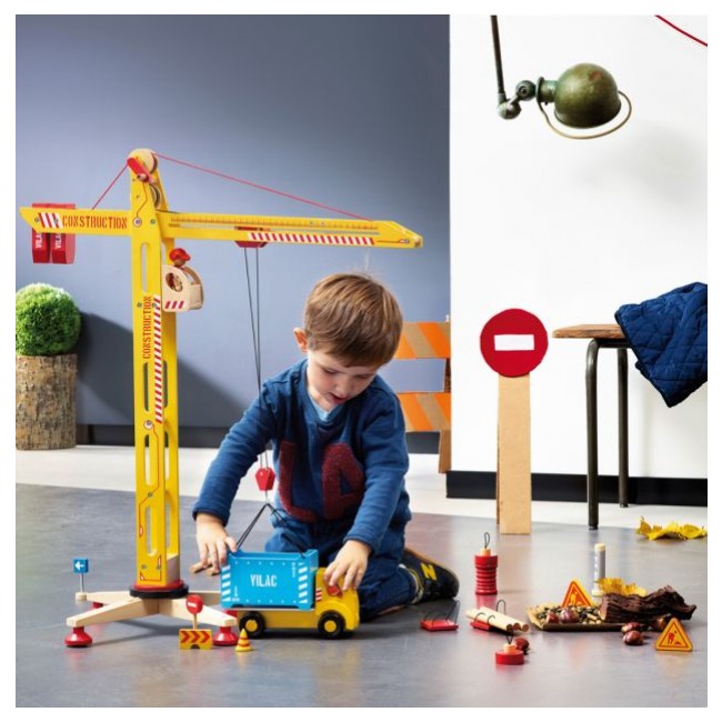 Dźwig drewniany XL Vilacity - Vilac