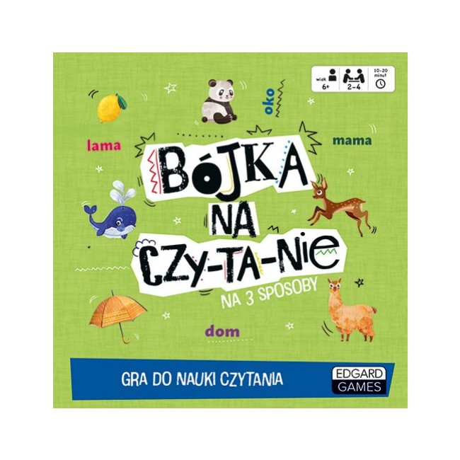 Gra do nauki czytania. Bójka na czytanie