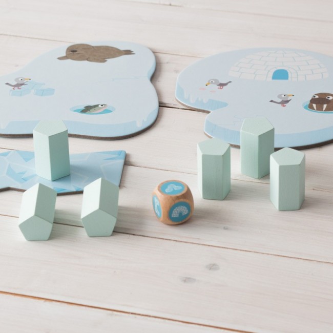 Gra kooperacyjna Djeco - Zwierzaki na Arktyce