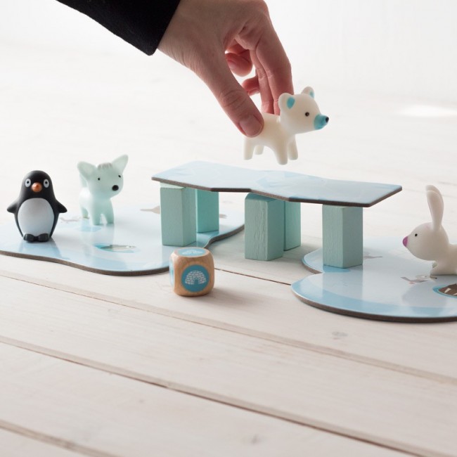 Gra kooperacyjna Djeco - Zwierzaki na Arktyce