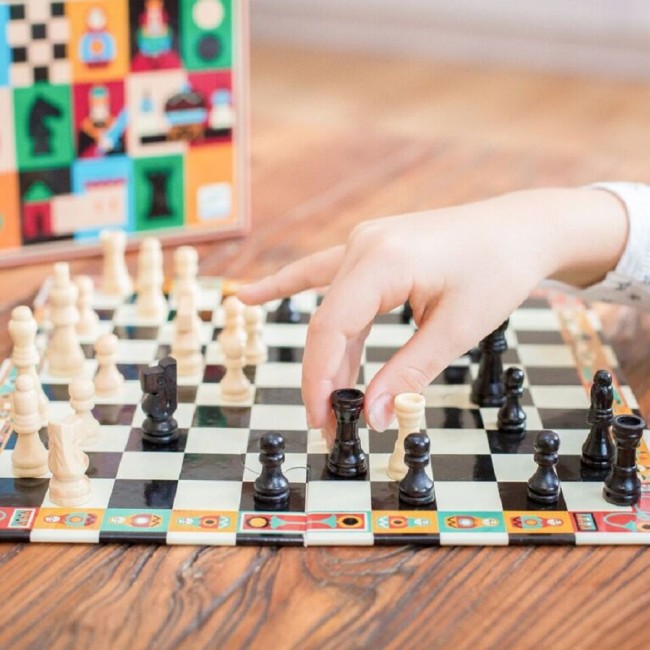 Szachy w walizce Djeco