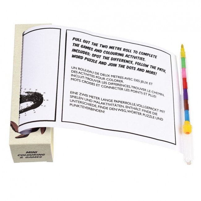 Kolorowanka w rolce Rex London - Dinozaury