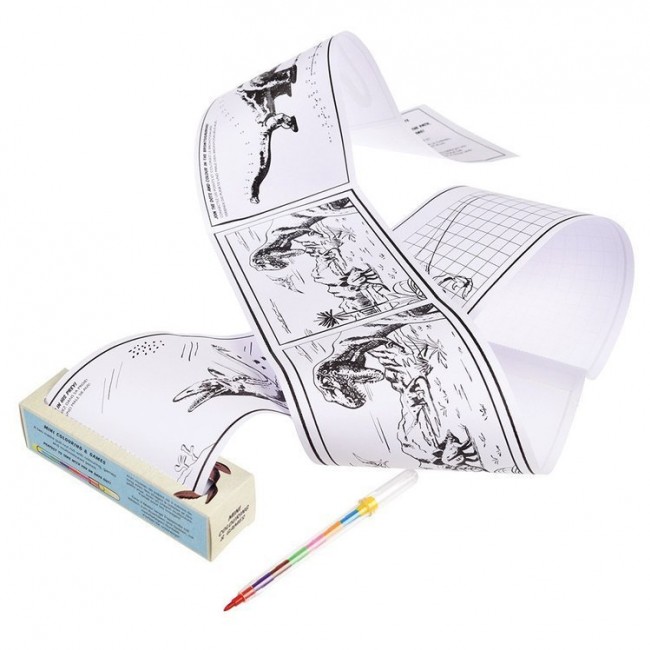 Kolorowanka w rolce Rex London - Dinozaury