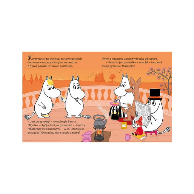 Książka "Muminek i gwiazdka z nieba" wydawnictwo Harperkids