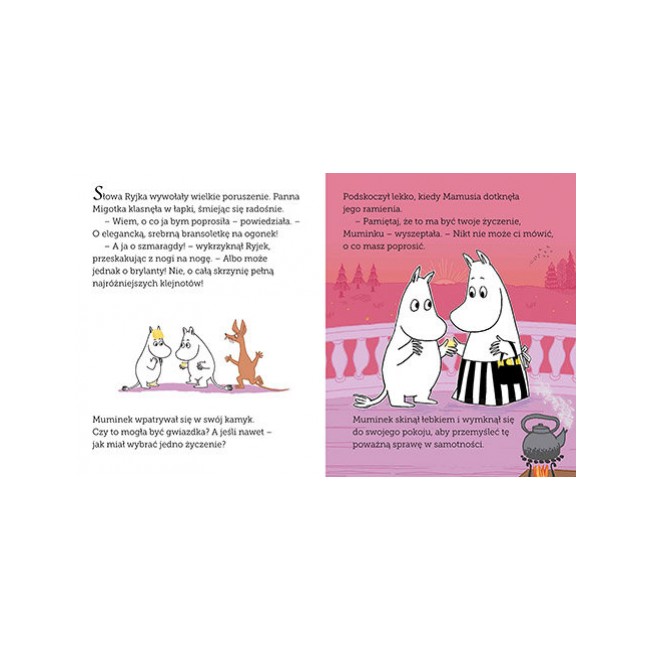 Książka "Muminek i gwiazdka z nieba" wydawnictwo Harperkids