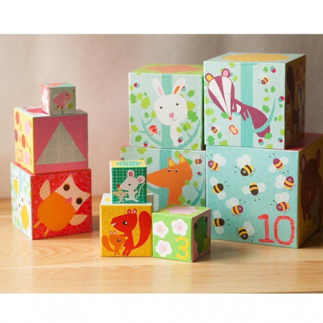 Układanka Djeco - Piramida W lesie