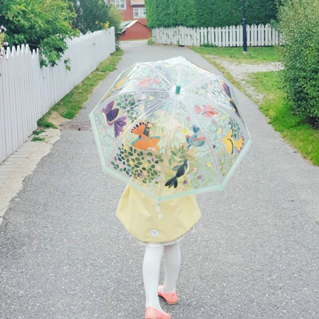 Parasol Przeciwdeszczowy Djeco - Ptaki i Kwiaty