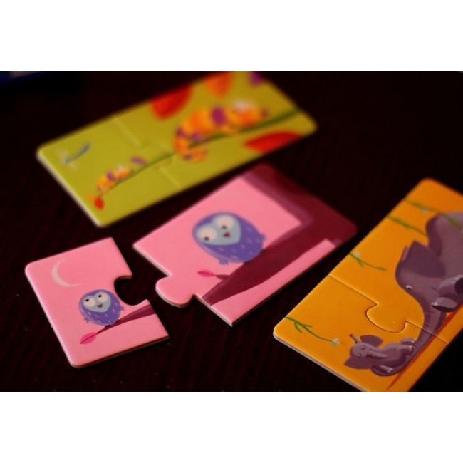 Puzzle Duo Djeco dla najmłodszych - Mamy i ich dzieci