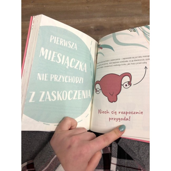Książka "Miesiączka. Chcę wiedzieć!" wydawnictwo Debit