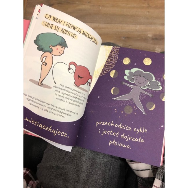 Książka "Miesiączka. Chcę wiedzieć!" wydawnictwo Debit