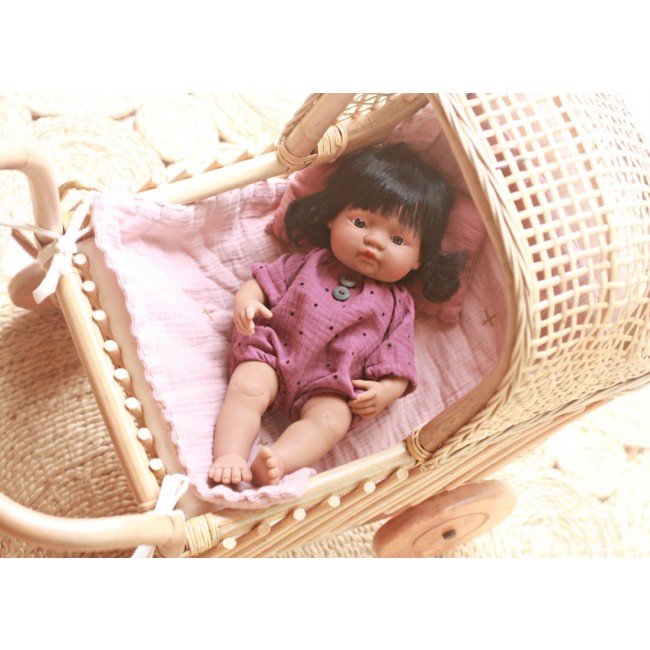Lalka dziewczynka Miniland Doll - Hiszpanka 38cm