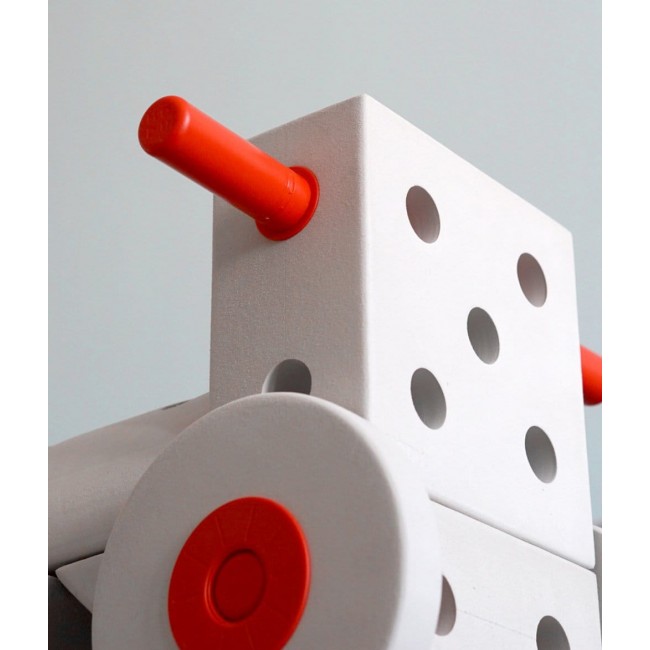 Kreatywne klocki rozwijające motorykę dużą Curiosity kit 4in1 MODU - czerwony