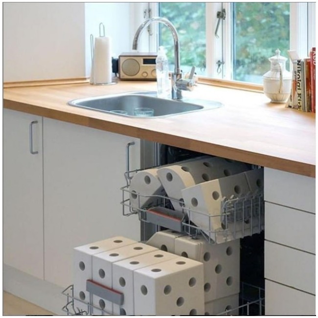 Kreatywne klocki rozwijające motorykę dużą Curiosity kit 4in1 MODU - czerwony