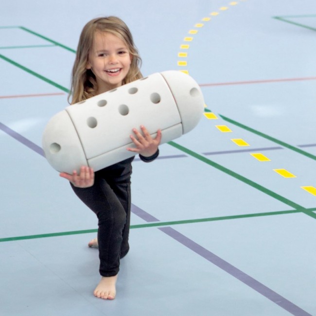 Kreatywne klocki rozwijające motorykę dużą Curiosity kit 4in1 MODU - czerwony