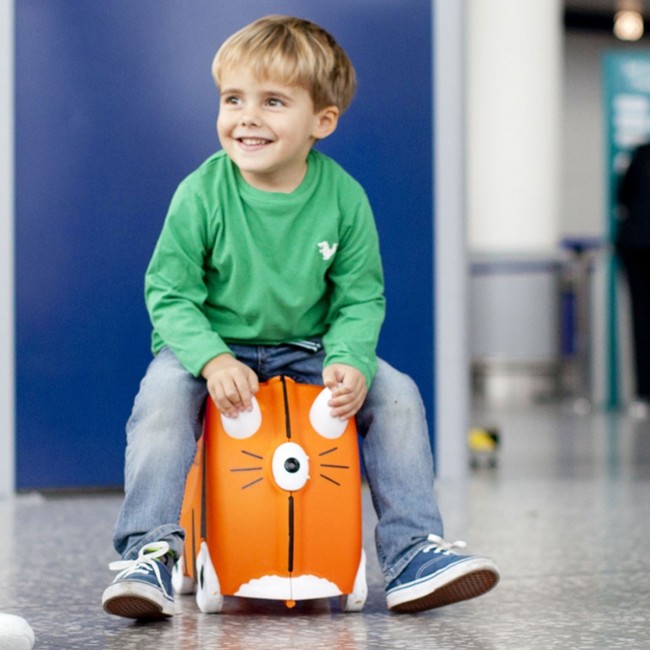 Jeżdżąca walizeczka Trunki - Tygrysek Tipu