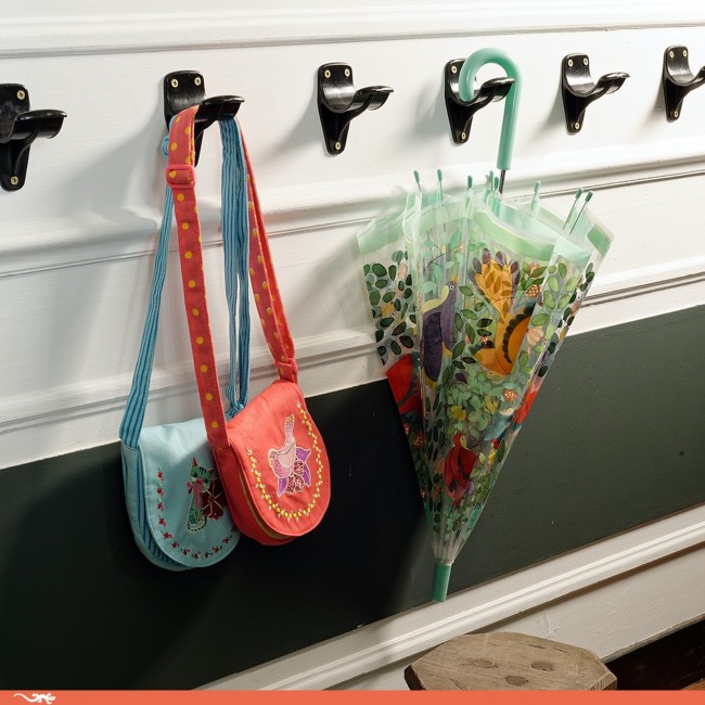 Parasol Przeciwdeszczowy Djeco - Ptaki i Kwiaty